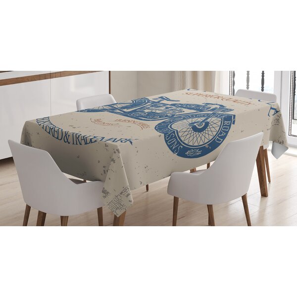 Bless international Rectangle Mixed Polyester Tablecloth | Wayfair