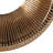 Zarielle 25" W Ribbed Metal Wall Art