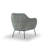 Martina 33.5'' H Chenille Upholstered Armchair-1627300549