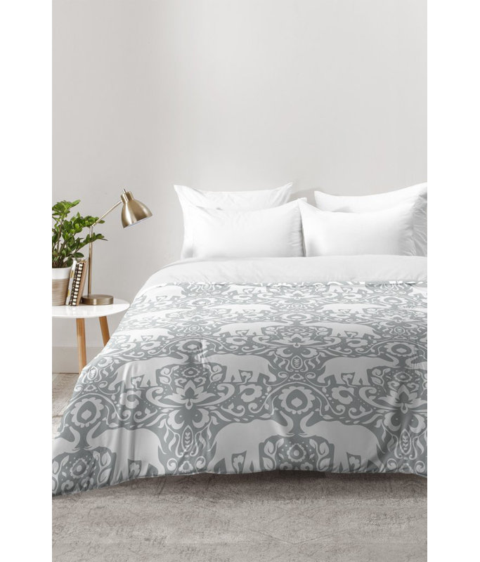Ensemble d'édredon Jacqueline Maldonado, Édredon pour lit simple TG + 1 taie décorative
