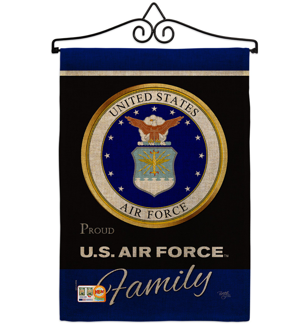 Double Sided 18.5'' H x 13'' W Polyester Garden Flag Breeze Decor