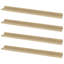 Burnettsville 4 -Piece Picture Ledge Wall Shelf-1143882585-1143882670