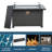 43.3 Inch Fire Pit Table For Patio, Smokeless Gas Fire, 50,000 , Rust Metal Frame, All-Weather Surface, Performance Tested Outdoor Pit, Pits, , Hidden Tank Compartment