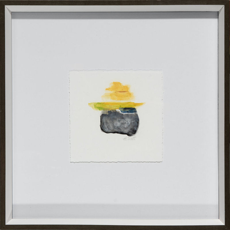 «Palm Springs 2» par H. Scott - reproduction d'art sur toile encadrée