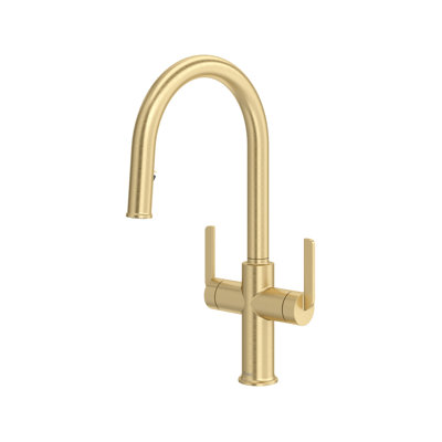 Authentica Pull-Down Kitchen Faucet With U-Spout