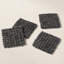  Sous-verres en laine MODWOOL (ensemble de 4, gris foncé)-2041837607