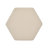 Marlow Contemporary Fabric Upholstered Ottoman with Hexagonal Wood Base-30785971