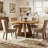 TribeSigns 47" Round Farmhouse Dining Table – Wood Kitchen Table For 4, Cross Base Wooden Dinner Table For Dining Room, Breakfast Nook, Or Living Area-1463487367