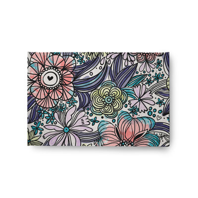 Chenille Floral Indoor Rug