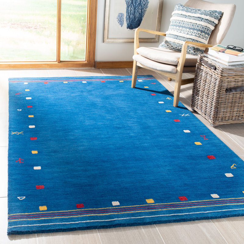 Tapis bleu Danette, Rectangle 6 pi x 9 pi