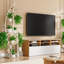 2 Pcs Half-Moon Plant Rack Display Shelf
