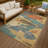 Machine Washable Indoor/Outdoor Chantille ACN2447 Coastal Rug-1090410574-1090410563
