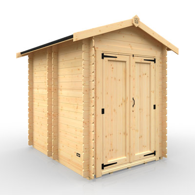 Elysia 6.92 x 5.11 Ft. Log Cabin