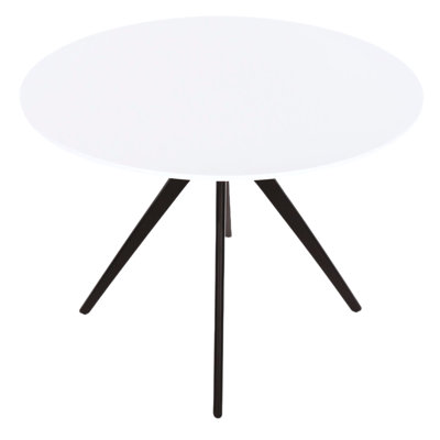 Holmen Round Metal Base Dining Table
