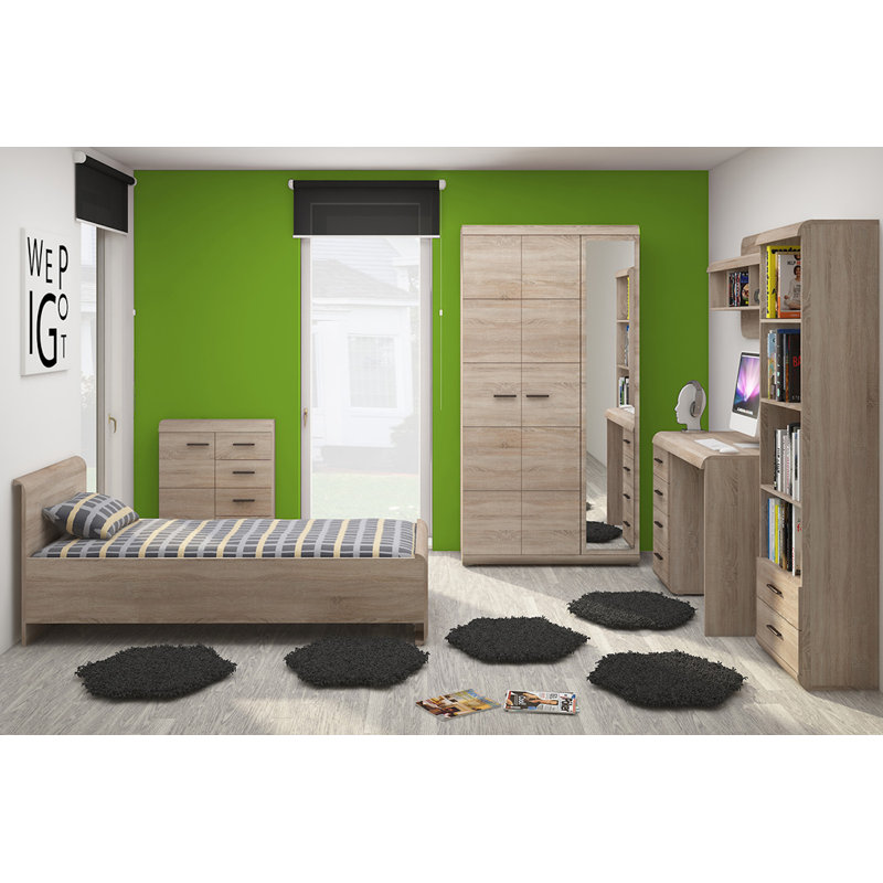 Beneduce Solid Wood 86.5 cm W Chest of 4 Drawers