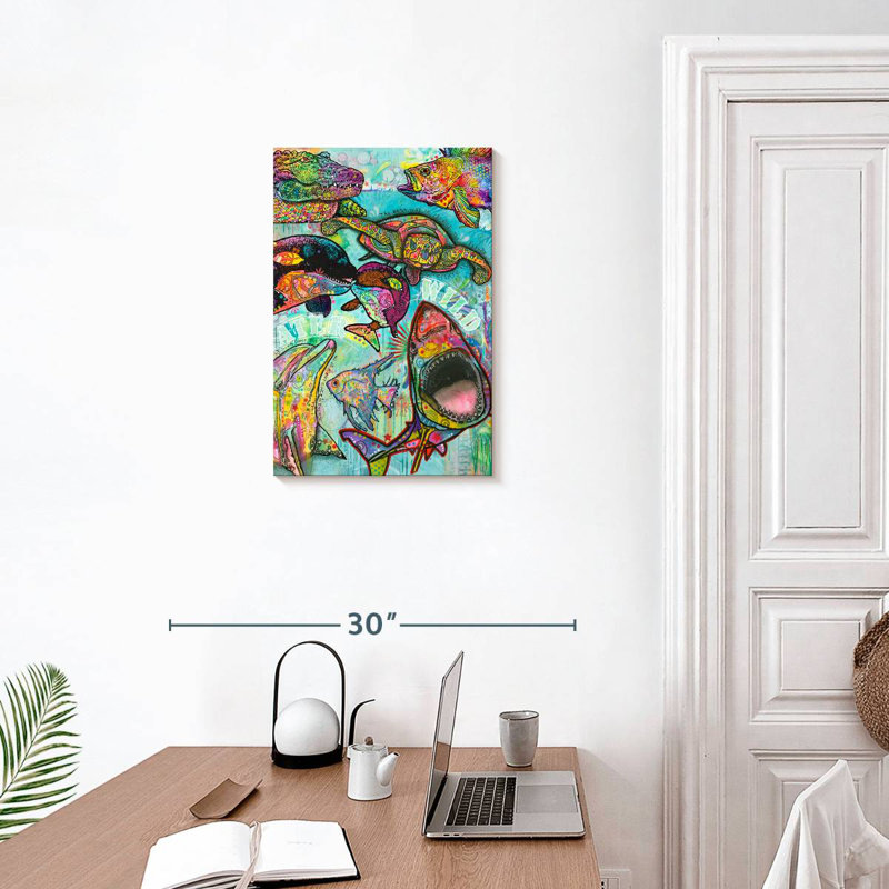 Brampt Water Wild, 24" H x 16" W