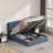 Annek Upholstered Bed Frame with Lift Up Storage, 40.9"H Wingback Headboard, Wood Slats & Metal Frame, Multiple Sizes & Fabric Options Available-108114838-108114841