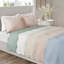 Ensemble de courtepointe réversible à bord festonné 3 pièces Blush Full / Queen-117515428-117515425