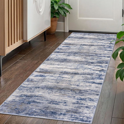 Machine Washable Area Rugs Rubber Backed Rug for Bedroom Living Room