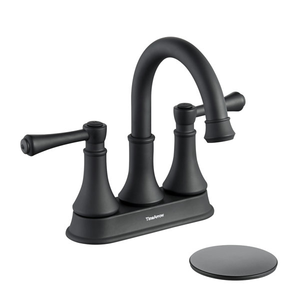 TimeArrow Centerset 2-handle Bathroom Faucet with Drain Assembly ...