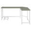Bureau d'ordinateur en L