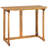  Bistro Set Brown Solid Acacia Wood