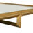 Flodie Glass Top Single Coffee Table