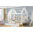 Full House Beds With Storage Drawers And Window, Solid Wood House Platform Bed Frame With Shelves-1397839691-1397839694