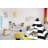 Blue Elephant 121.92cm W x 121.92cm D Indoor Canvas Triangular Play Tent-1746716167