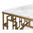 Brass Gate Solid Wood Top Coffee Table