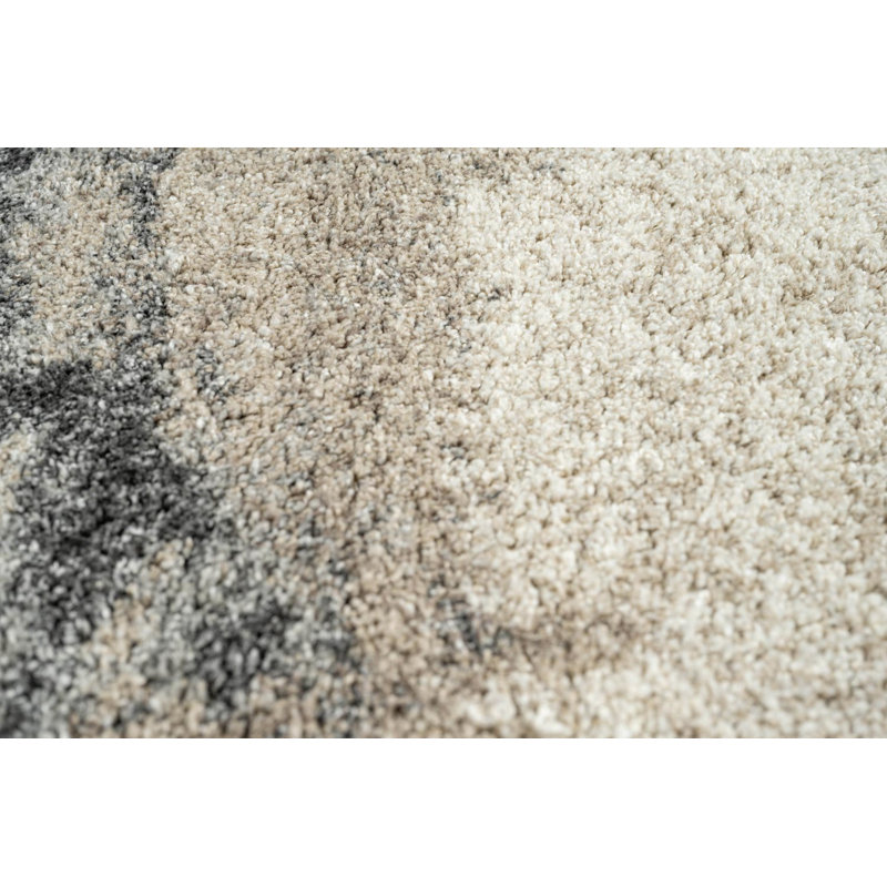 Abstract 120cm X 170cm Area Rug, Beige, Rectangle 200 x 290 cm