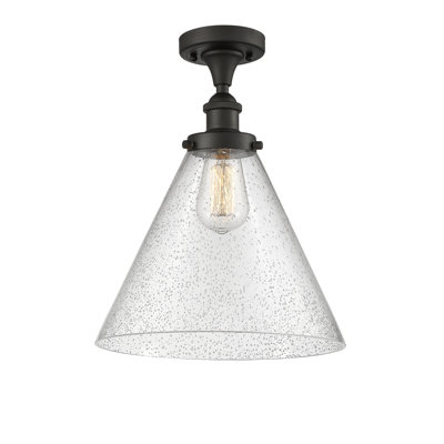 Plafonnier semi-encastré 1 lumière Alvonia