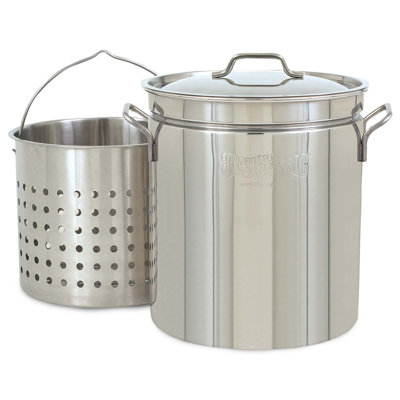 Bayou Classic Bayou Stainless Steel Stock Pot