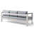 Shore Outdoor Patio Aluminum Sofa-1247526539