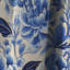 Cobalt Frwork Victorian Motif I - Rideau damassé - Rideau occultant damassé - 1 panneaux-107534918