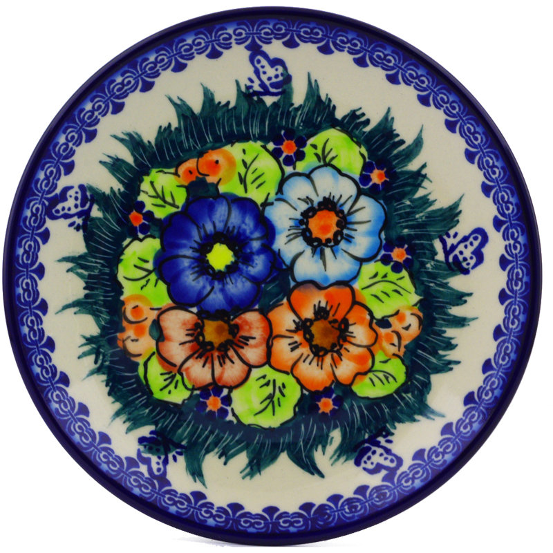 Polish Pottery 7" Dinner Plate