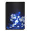 Art mural en métal luxueux «Bokeh Blue Cluster 1» par Life BeautifuLEE, 16 po x 24 po