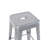 Backless Metal Bar Stools Set of 2: Tool-Free Assembly and Space-Saving Design-655884896
