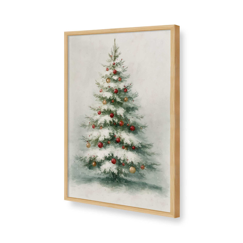 Evergreen Glow Art Print, 24" x 36", American Maple