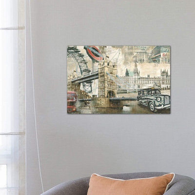 London by Tyler Burke - Wrapped Canvas Print