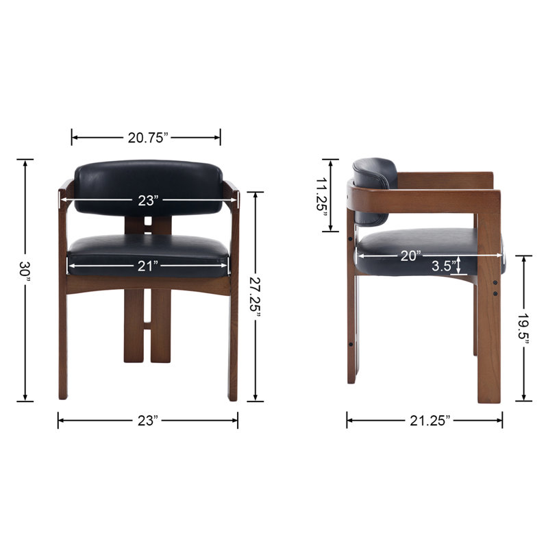 4 - Person Dining Set, Brown