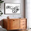 " Linear Paws II Canvas Print "-101456757