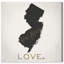 « new jersey love », impression sur toile tendue encadrée-66597709