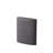Tuba Vase-Black W/Gold Rim-Lg-101946695