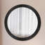 Huldar Glass Flat Wall Mirror