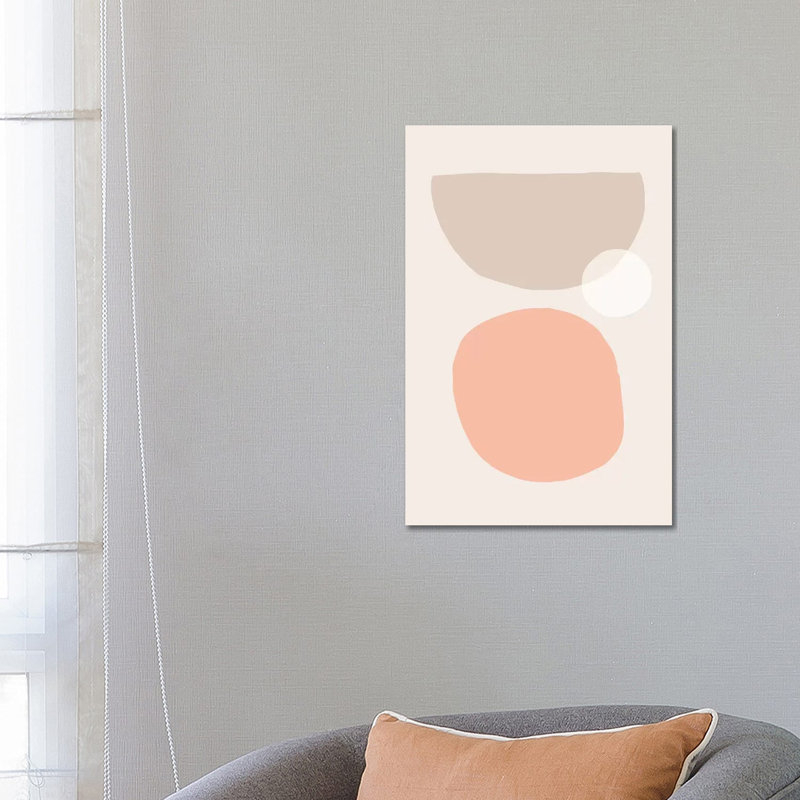 Abstraction I by Nouveau Prints - Wrapped Canvas Gallery-Wrapped Canvas Giclée, 66.04 cm H x 45.72 cm W x 1.91 cm D