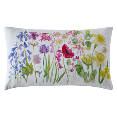 Floral Multi Rectangle Cushion