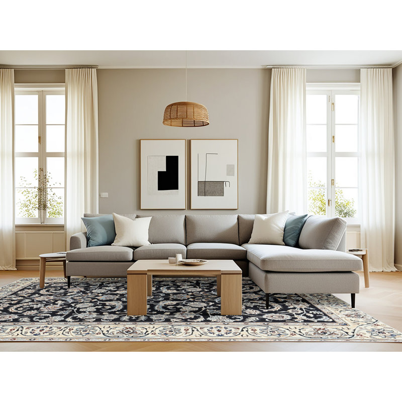 Tapis 100% traditionnel lavable à la machine 3526