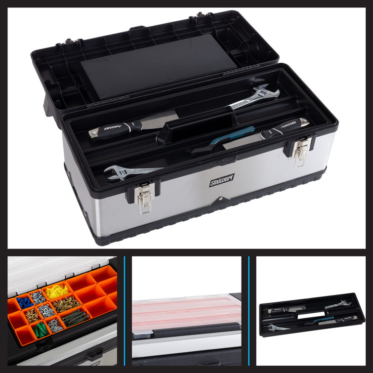 Stalwart Portable Tool Storage Box - Multi-Compartment Trays for Fishing  Tackle, Hand Tools & Reviews - Wayfair Canada