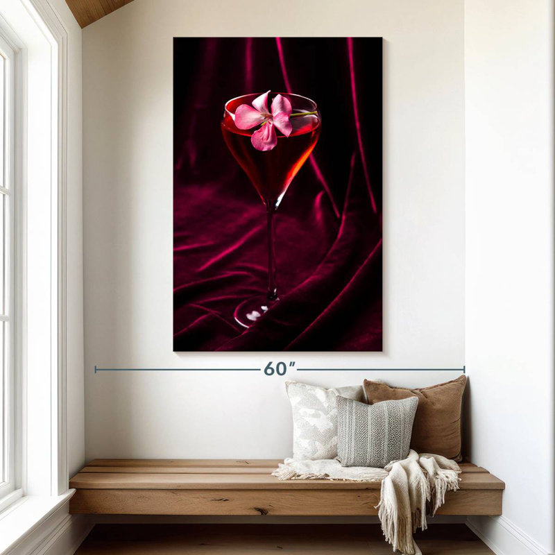 Yarlin Cosmopolitan Cocktail, 51" H x 34" W